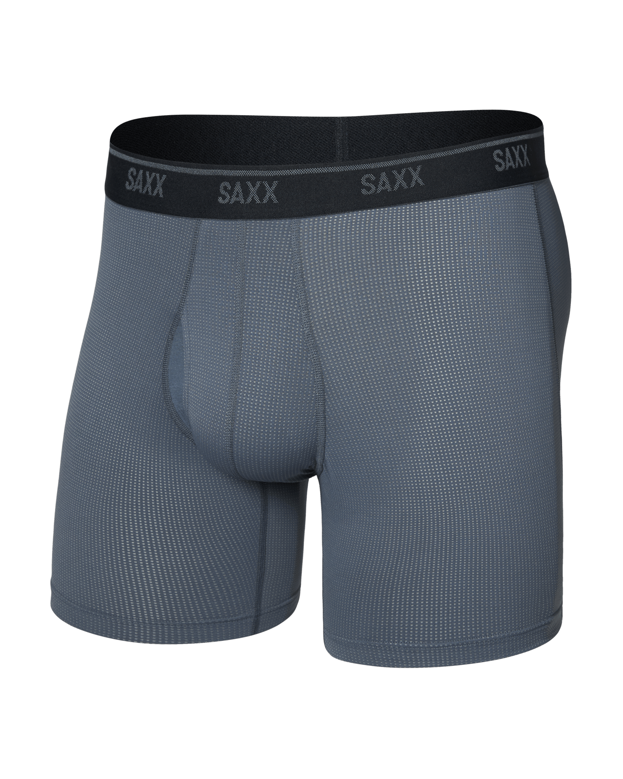 Front of  Quest Quick-Dry Mesh Boxer Brief Fly in Turbulence