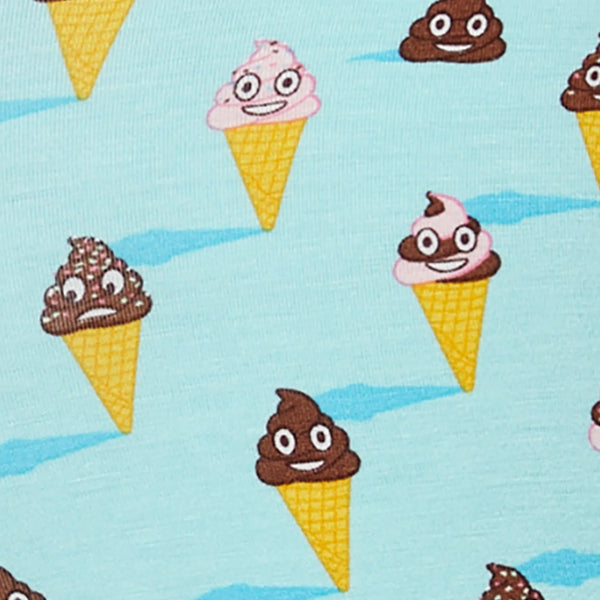 Swatch of Ice Cream Surprise- Aqua