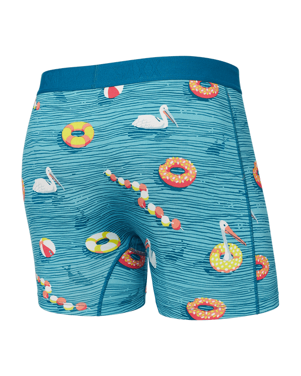 Back of Vibe Boxer Brief in Swimmers- Sea Level