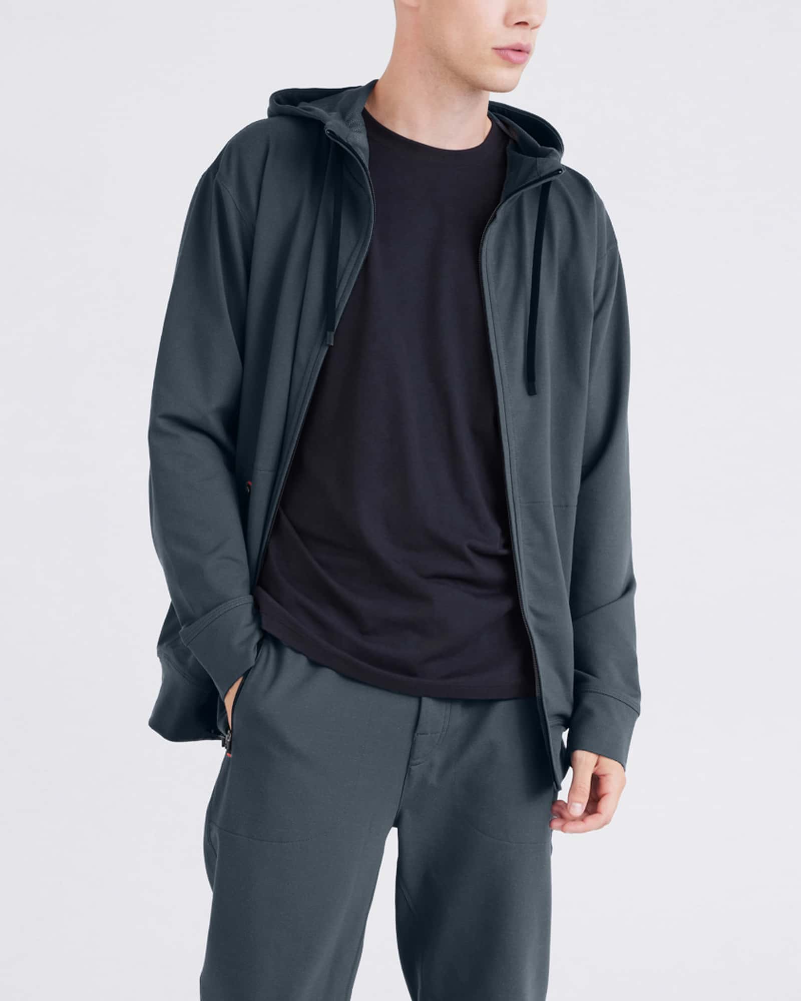 Indiabr Watch A Show With Friends Online Grey Hoodie Full Body Zip