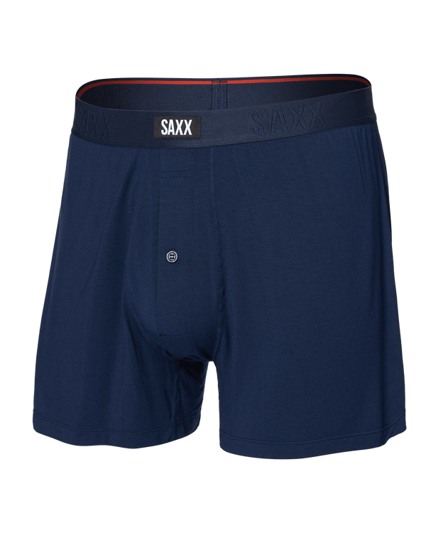 Front of Snooze Sleep Boxer Short in Maritime