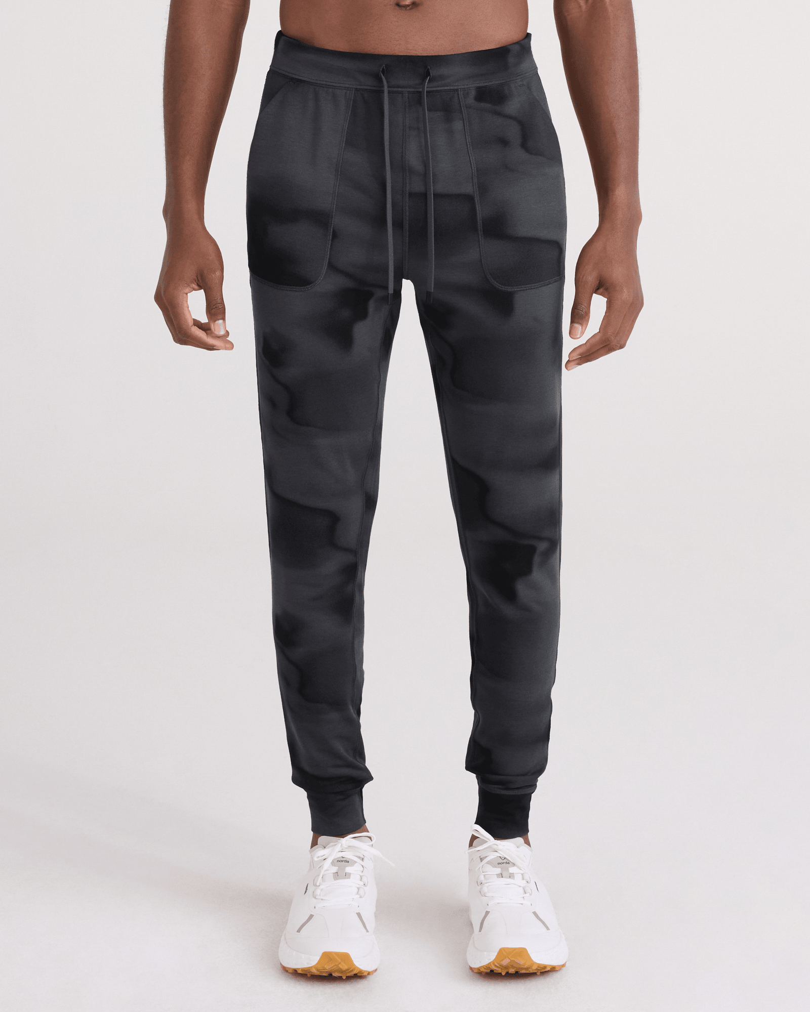 Front - Model wearing  3Six Five Pant in Vapor