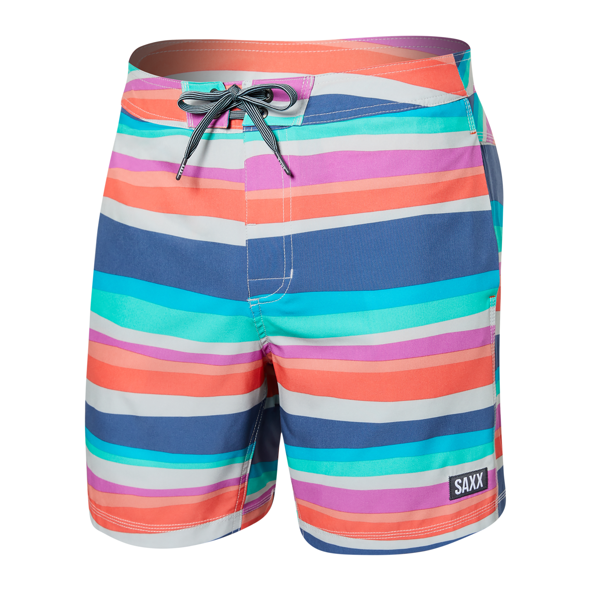 Betawave 2N1 Regular Swim Board Short - Cutback Stripe