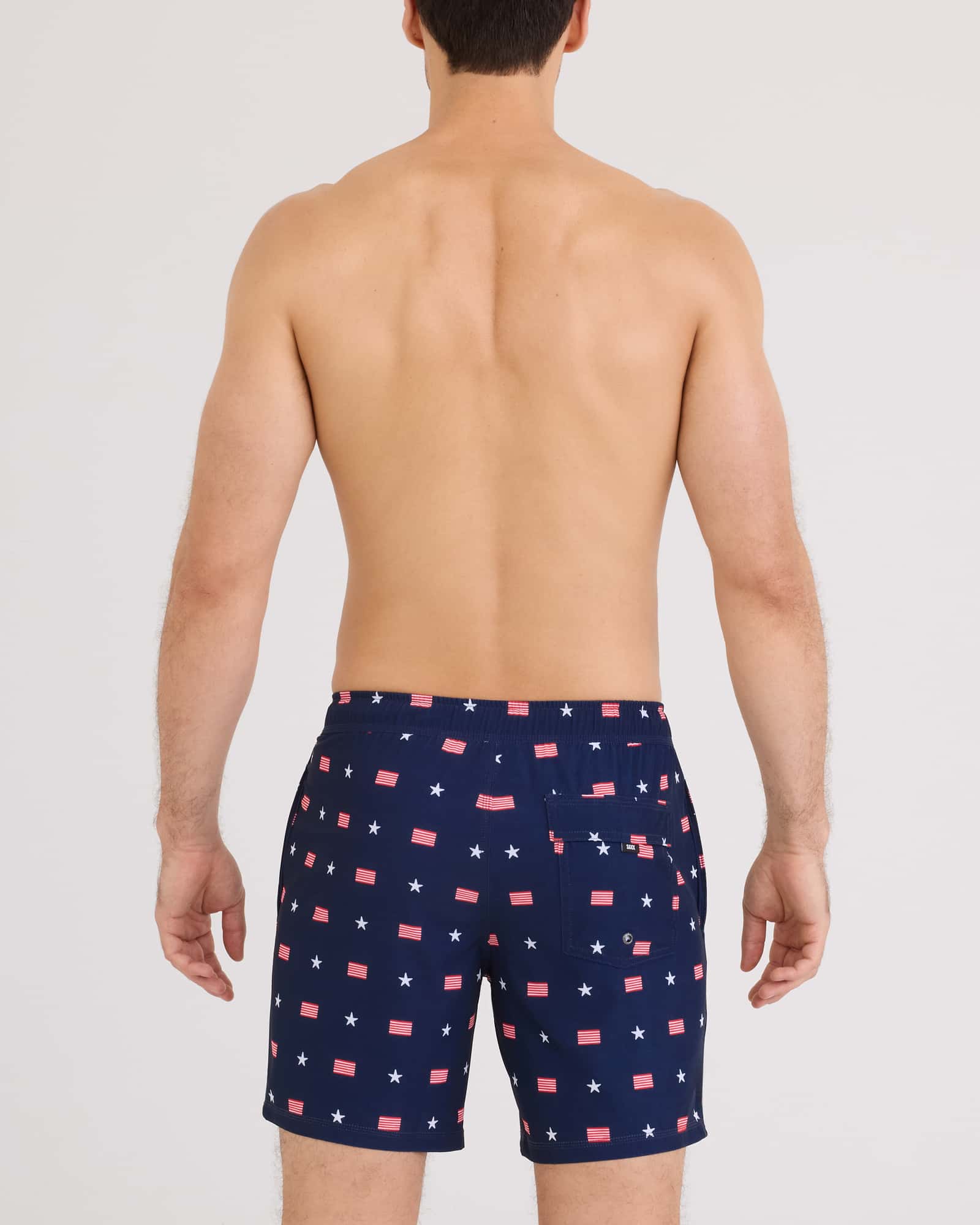Back - Model wearing Oh Buoy 2N1 Volley 7" in USA Signet-Maritime