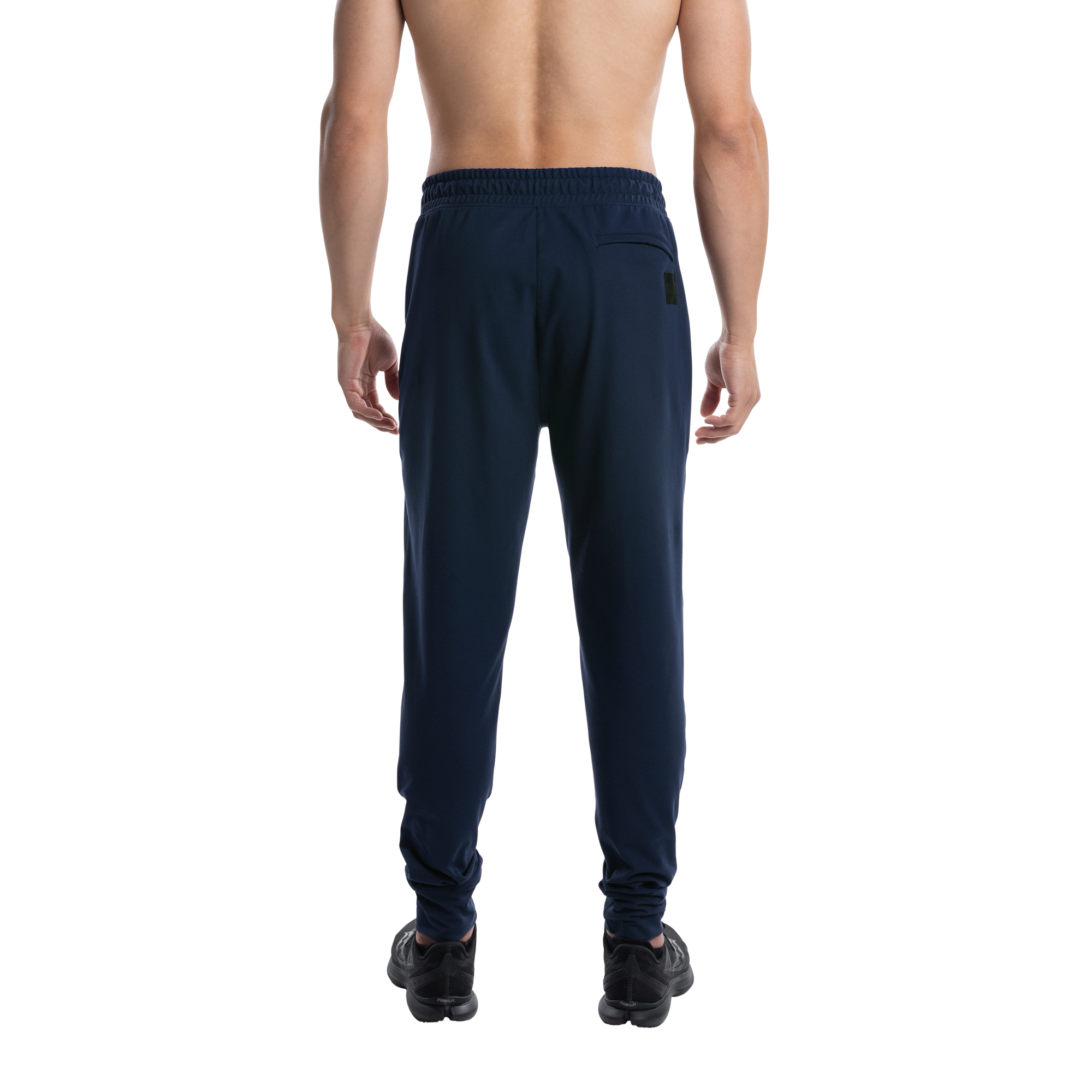 Back of Trailzer Core Jogger in Midnight Blue