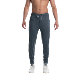 Front - Model wearing PeakDaze Pant in Turbulence Heather