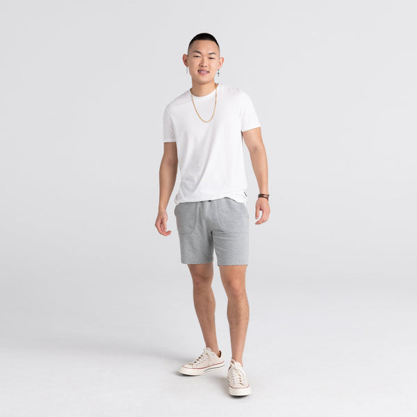 Heather grey shorts online