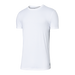 Front of Droptemp Cooling Cotton Crew in White
