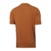Back of DropTemp Cooling Cotton Short Sleeve Crew in Butterscotch