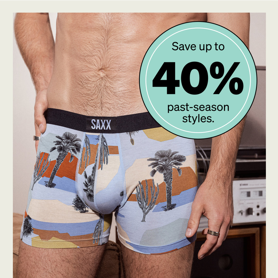 Save up to 40% past-season styles.