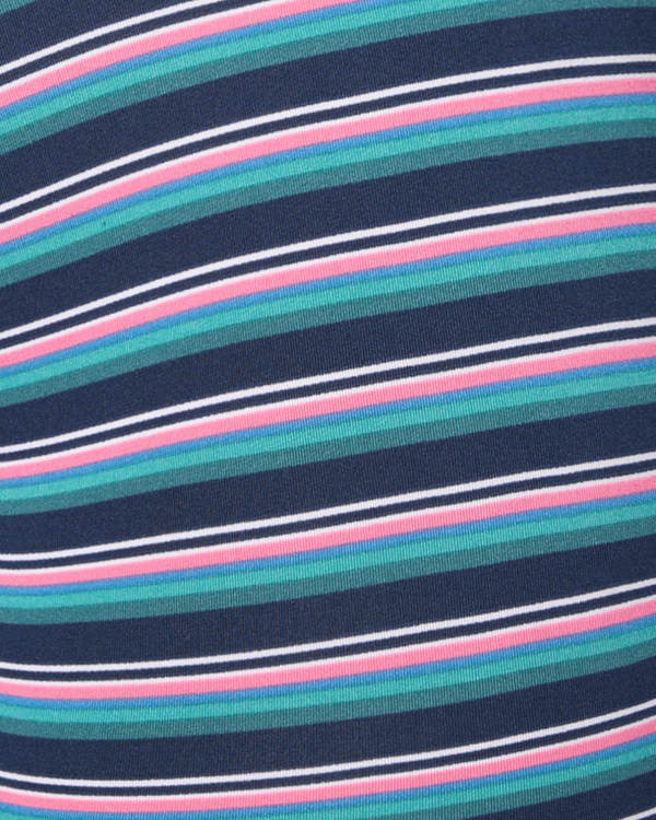 Swatch of Micro Field Stripe-Navy