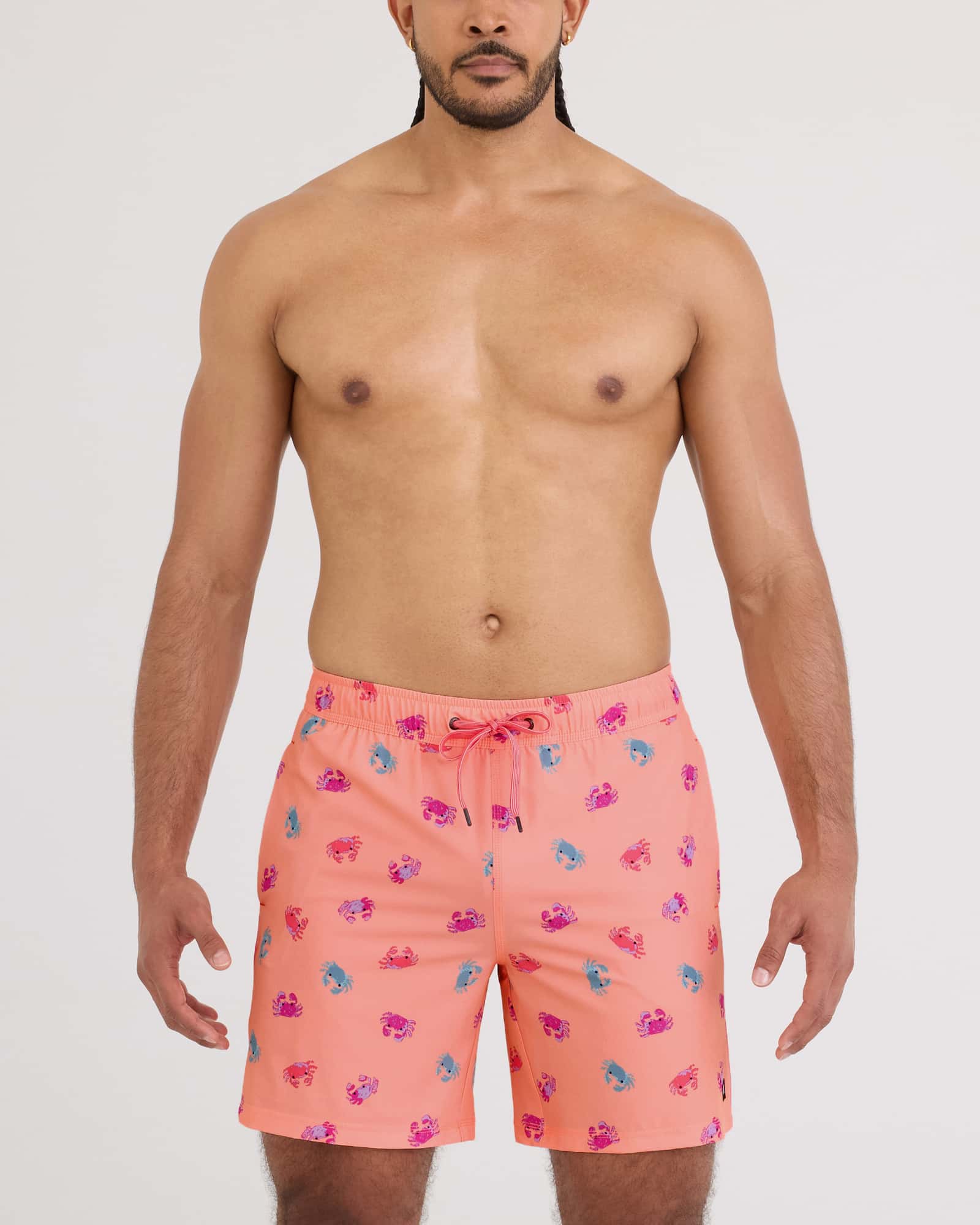 Oh Buoy 2N1 Stretch Swim Trunk - Crab Boil-Desert Flower | SAXX