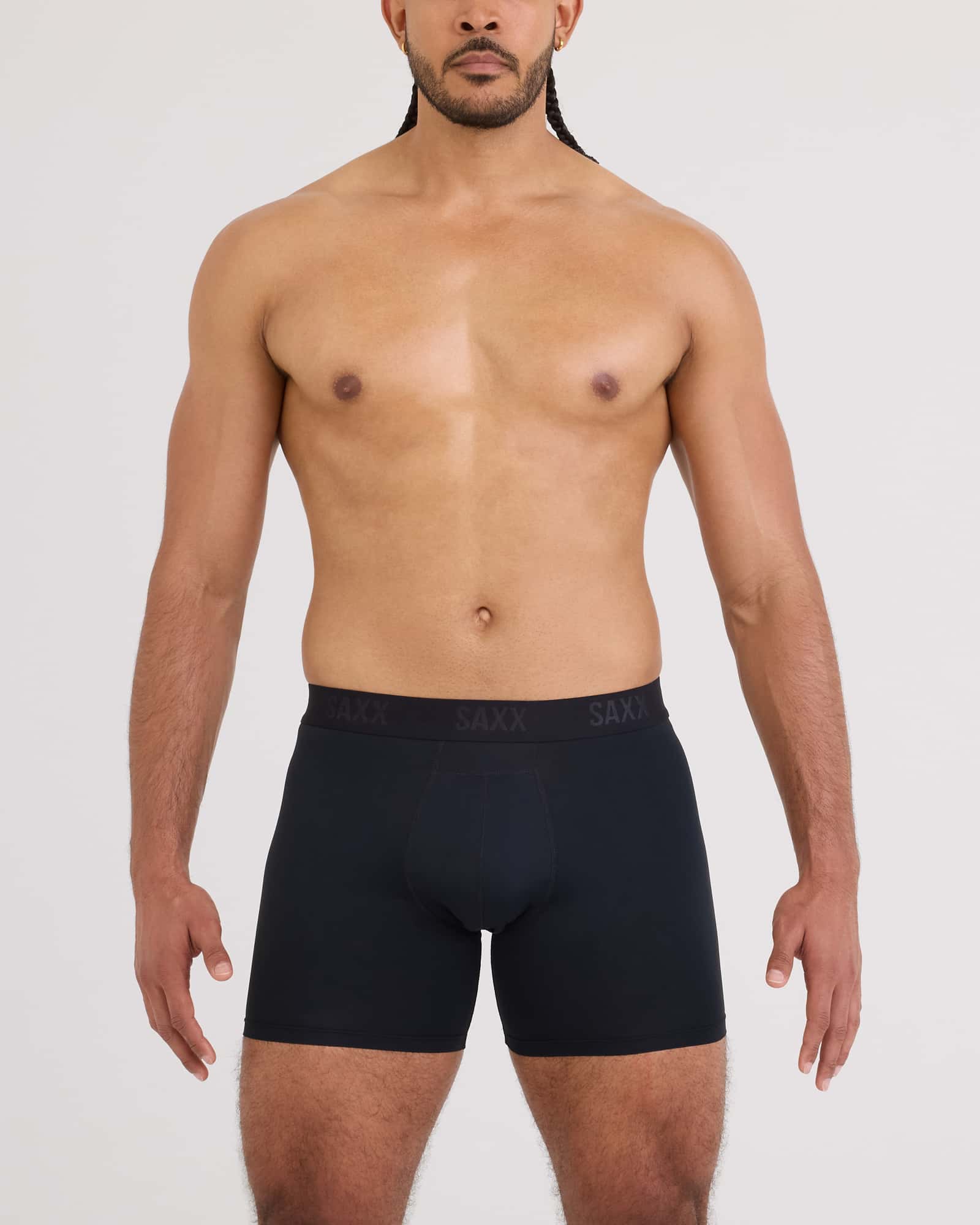 Multi-Sport Mesh Boxer Brief – Black | SAXX Underwear