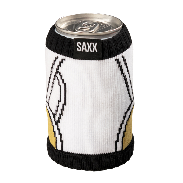 Sock koozie in tighty whities print