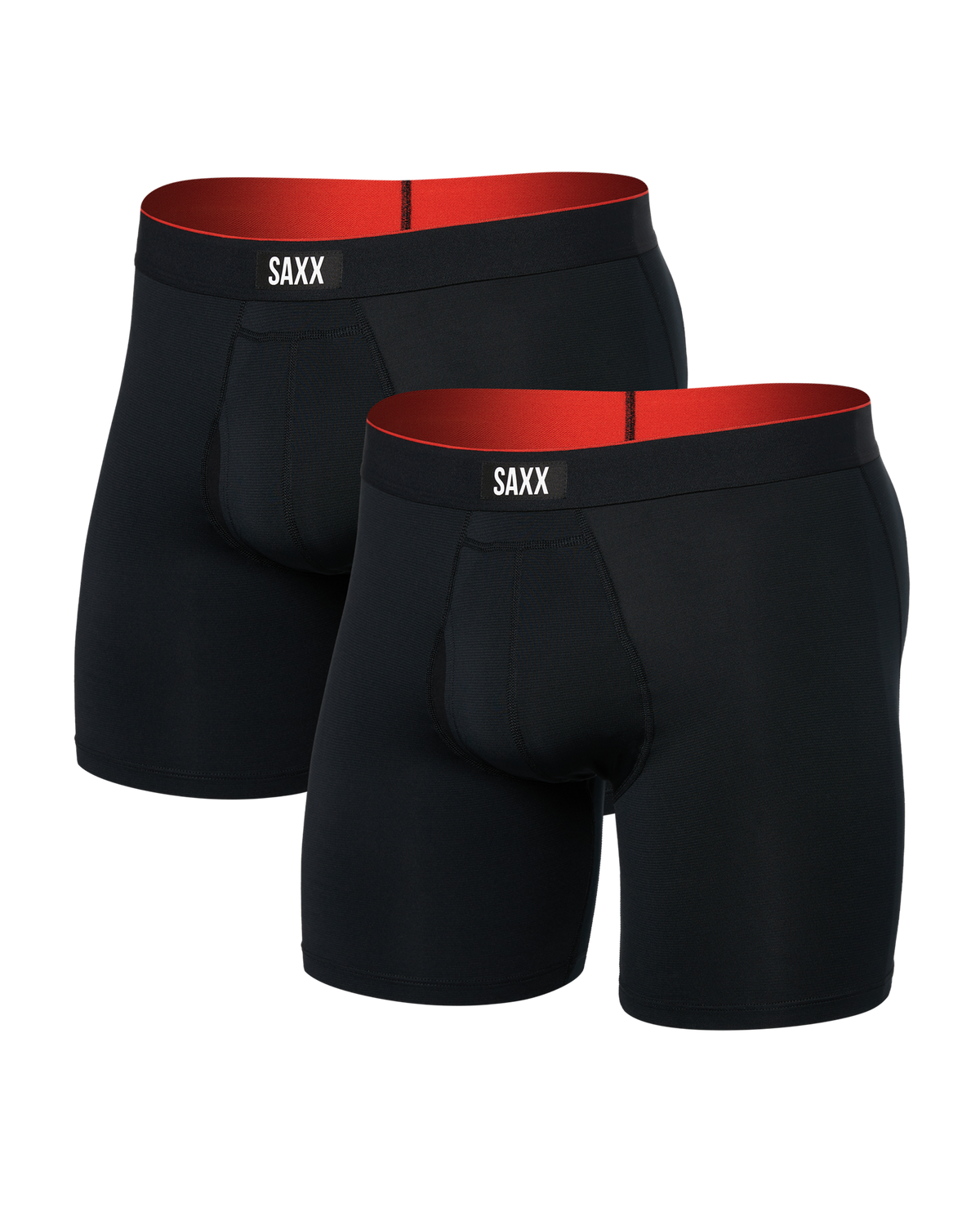Multi-Sport Mesh Boxer Brief - Full Tilt Chevron/Black | SAXX Underwear