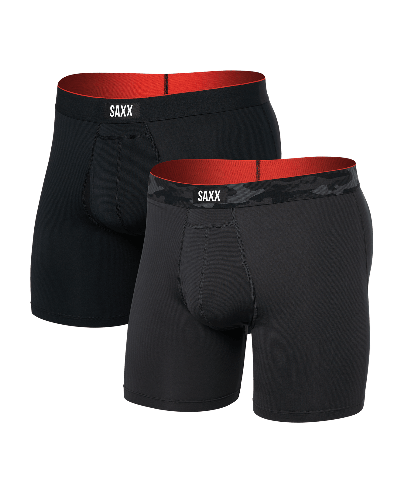 下着・アンダーウェア UMBX-SHAWNFIVEPACK-RG BOXER-SHORTS M Multi-Sport Mesh Boxer Brief - Remote Camo Waistband/Black | SAXX