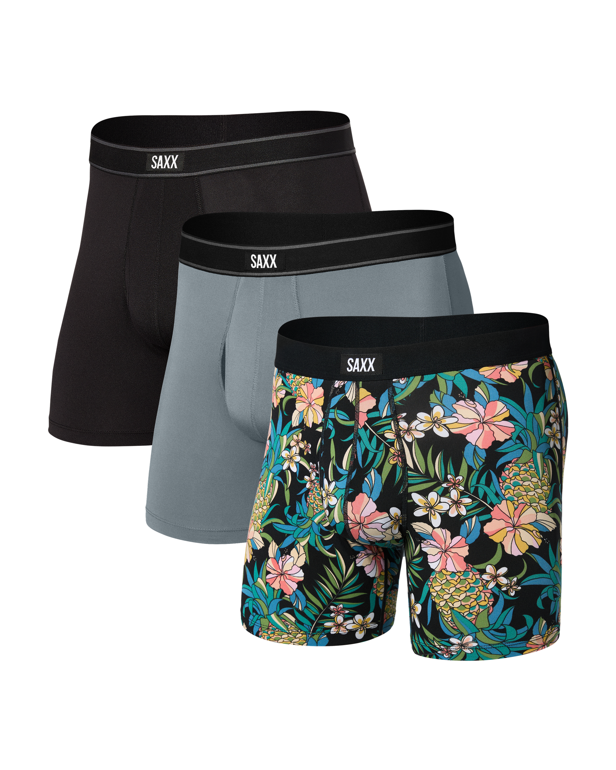 Daytripper Comfort Stretch Boxer Brief (3 Pack) - Pineapple Field