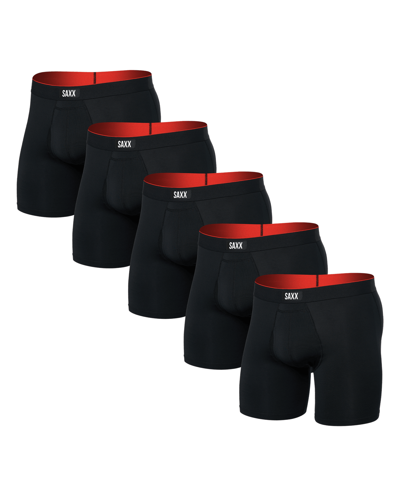 Multi-Sport Mesh Boxer Brief - Black | SAXX Underwear