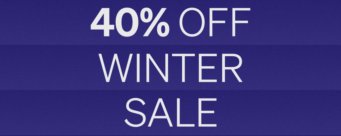 40% off Winter Sale