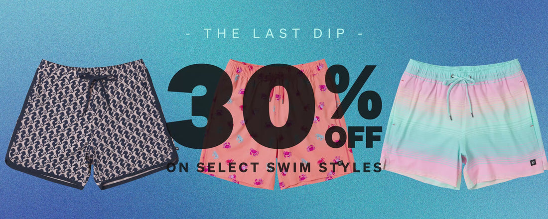 The Last Dip, 30% off Select Swim Styles