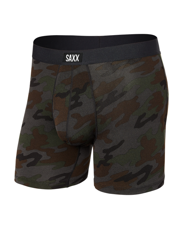 Front of Daytripper Boxer Brief Fly in Black Ops Camo