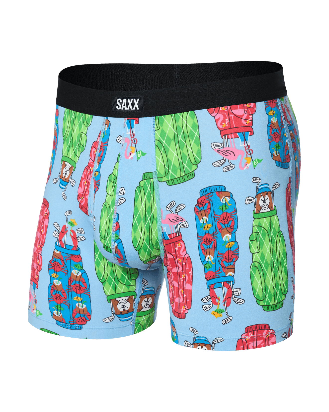 Daytripper Boxer Brief Fly - Rad-Iculous Bags-Azure | SAXX Underwear