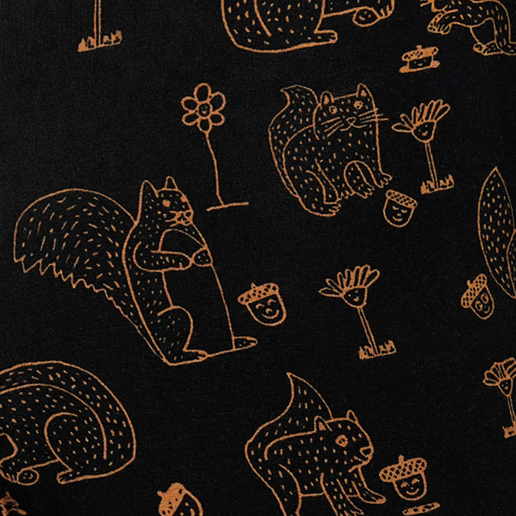 Swatch of Protect The Nuts- Black