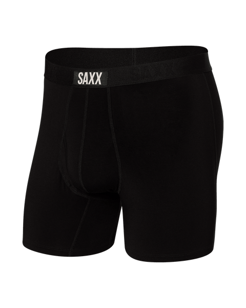 Ultra Super Soft Boxer Brief - Black | SAXX Underwear