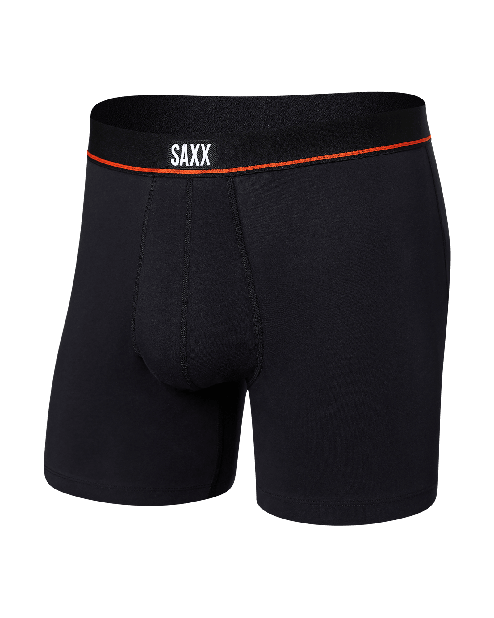 Non-Stop Stretch Cotton Boxer Brief Black SAXX Underwear