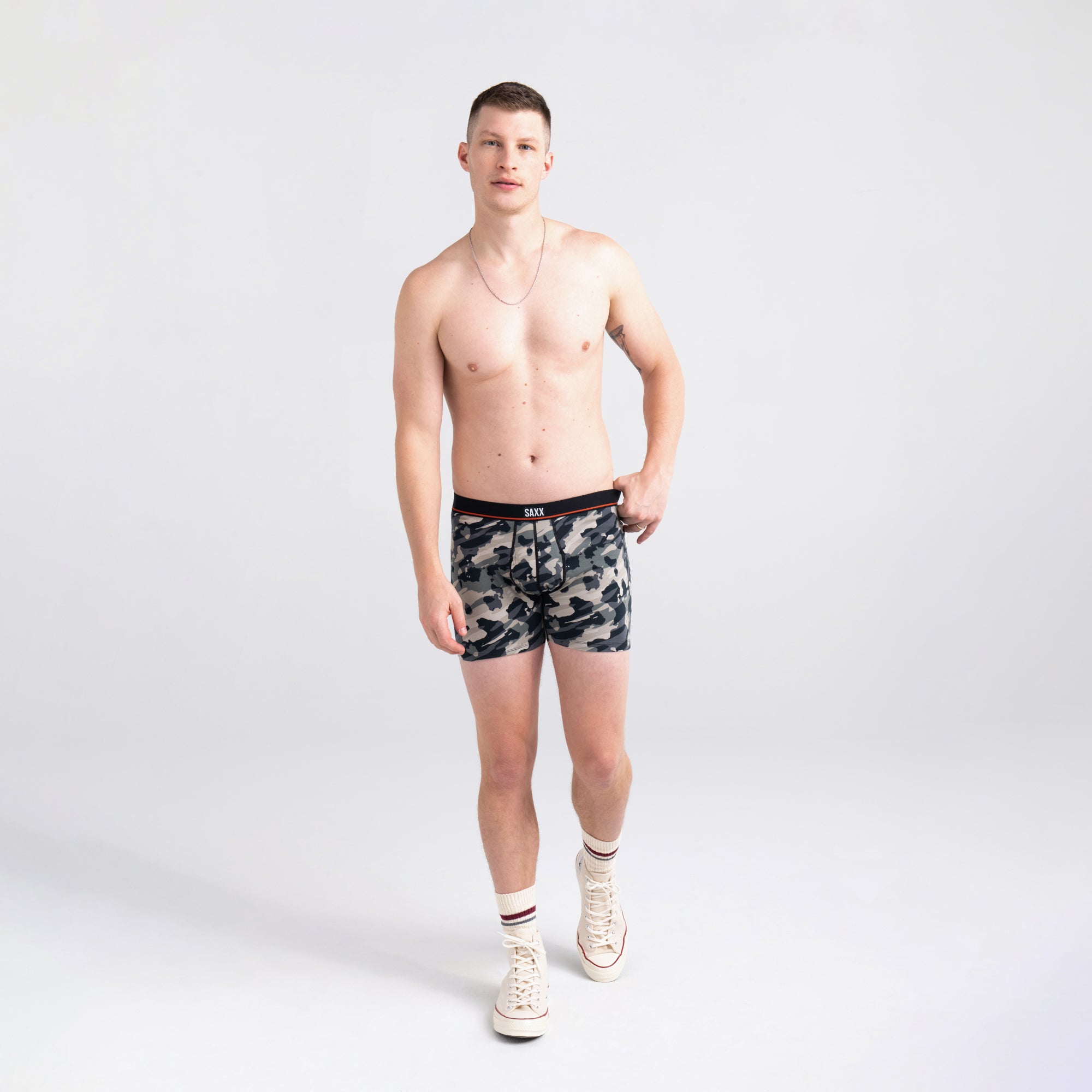 Non-Stop Stretch Cotton Boxer Brief 10-Pack in Assorted Prints