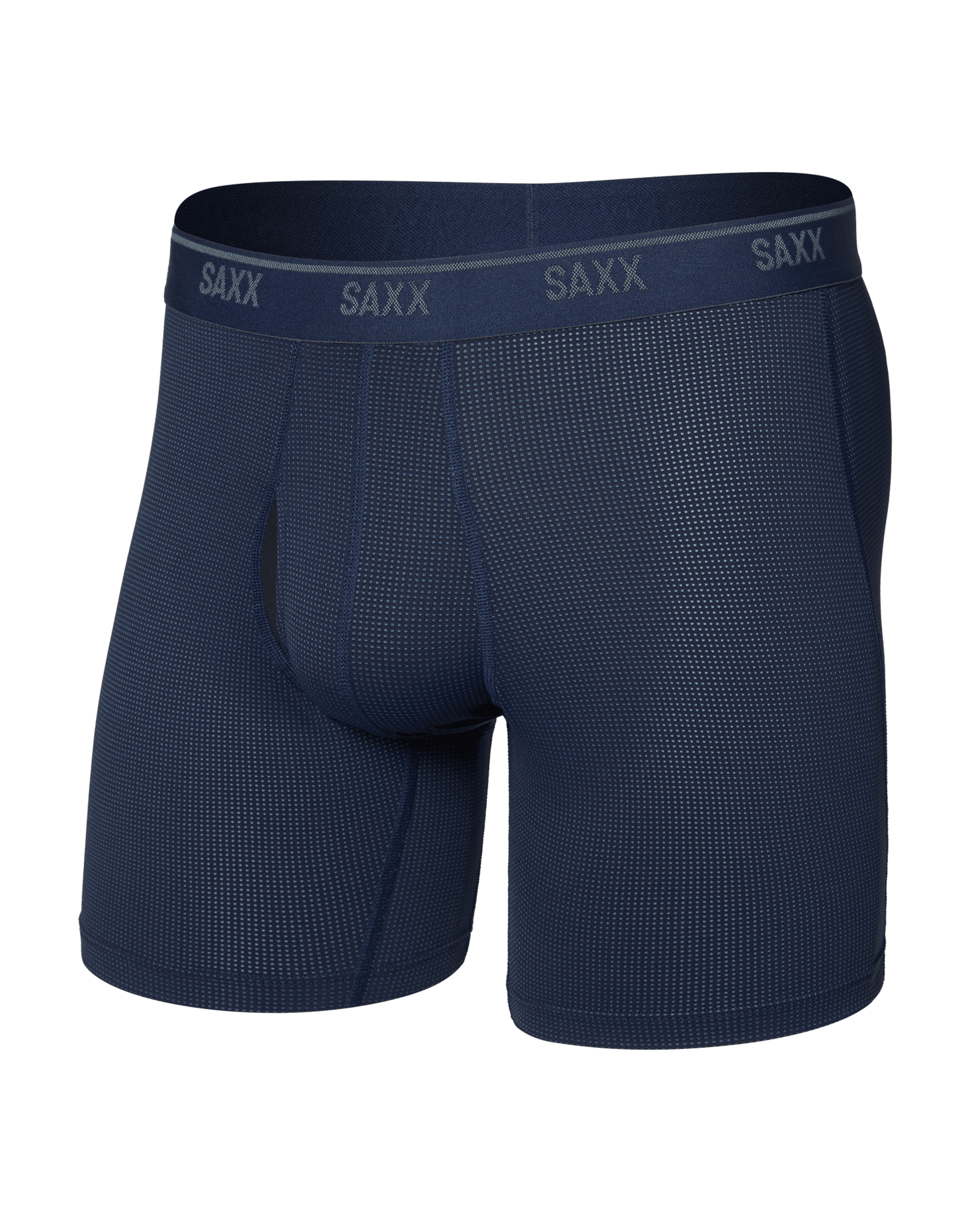 Front of  Quest Quick-Dry Mesh Boxer Brief Fly in Maritime