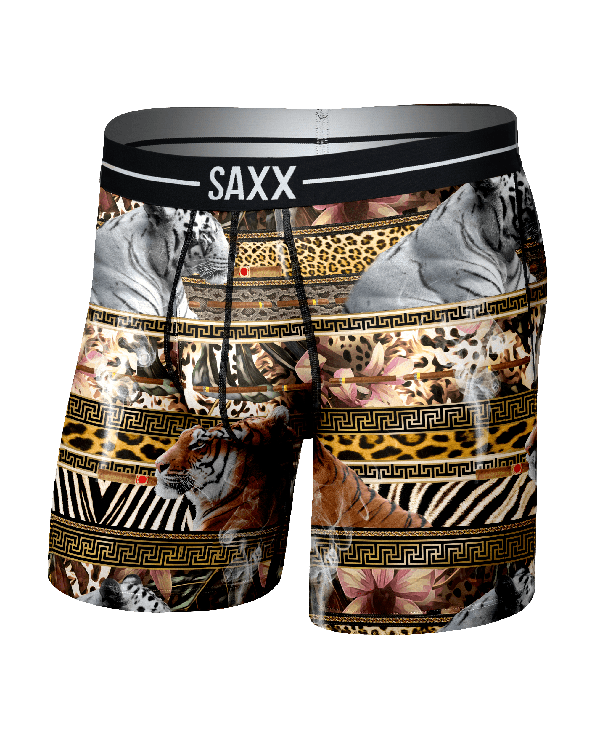 Front of Volt Breathable Mesh Boxer Brief in Maxx-Amillion-Multi