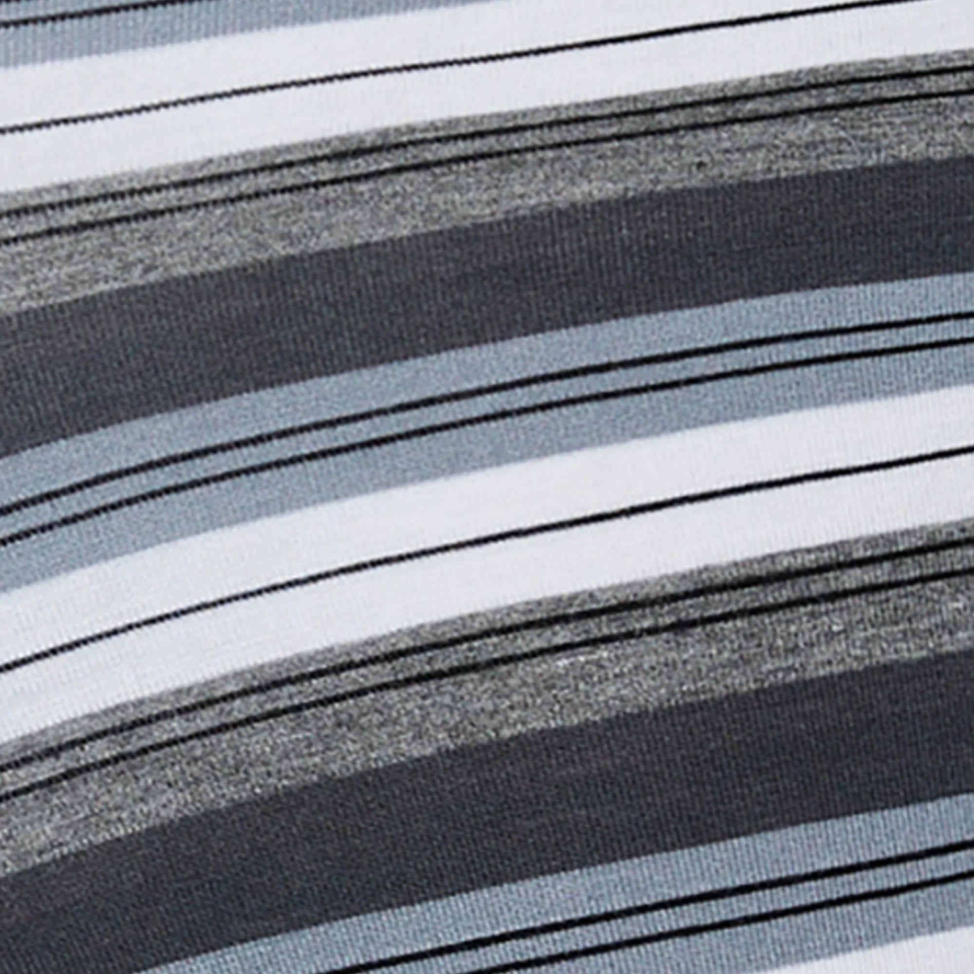 Swatch of Freehand Stripe- Grey