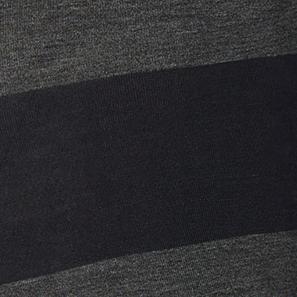 Swatch of Graphite Ombre Rugby/Black