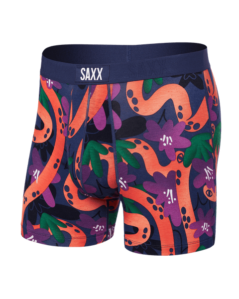 正規品／サックス VIBE SUPER SOFT BOXER BRIEF 3PACKS CLV サイズ：L SAXX バイク ボクサーパンツ VIBE SUPER SOFT BOXER BRIEF バイブ スーパーソフト メンズ ボクサーブリーフ カジュアル インナー 下着  股擦れ 対策 股ずれ 勝負下着 吸湿発散 吸汗速乾 防臭 股間 蒸れない プレゼント 贈り物 ギフト SXBM35 サックスアンダーウェアー SAXX