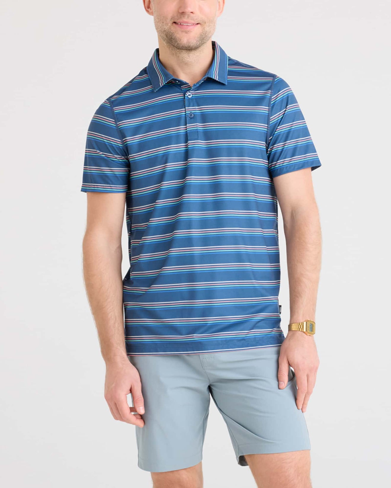 SAXX DropTemp® Dry UPF Performance Resort Polo - SXRP40-BWI