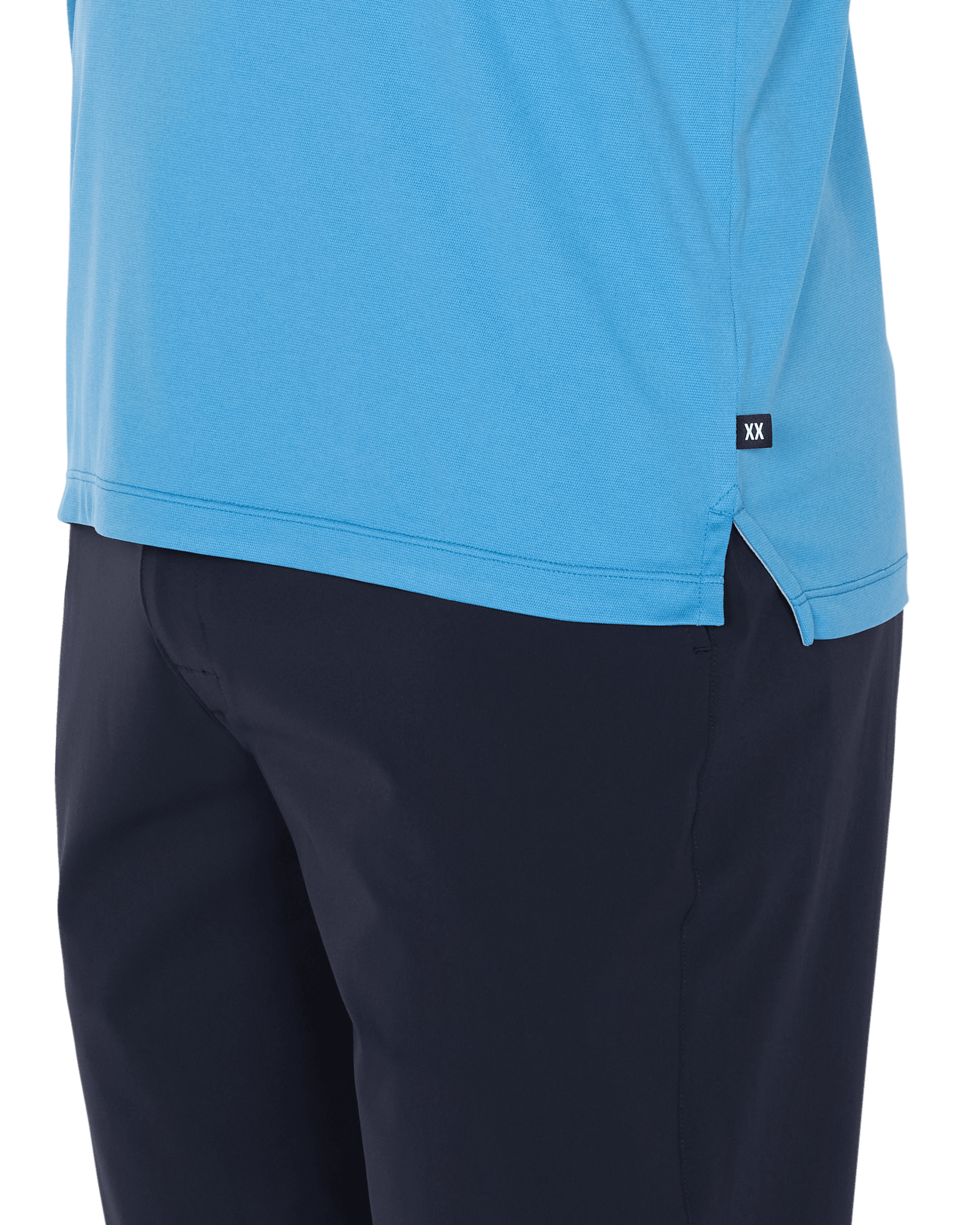 Technical Feature of Droptemp Dry Polo in Parisian Blue