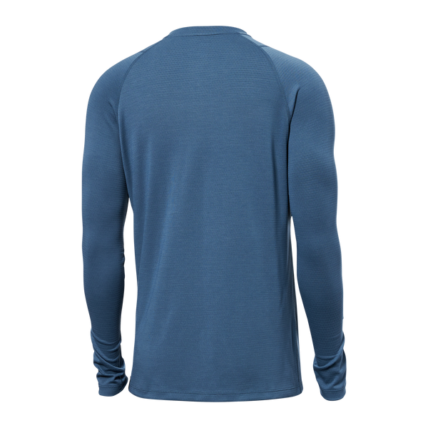 Back of Roast Master Mid-Weight Baselayer Long Sleeve in Twilight