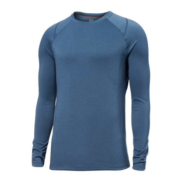 Front of Roast Master Mid-Weight Baselayer Long Sleeve in Twilight