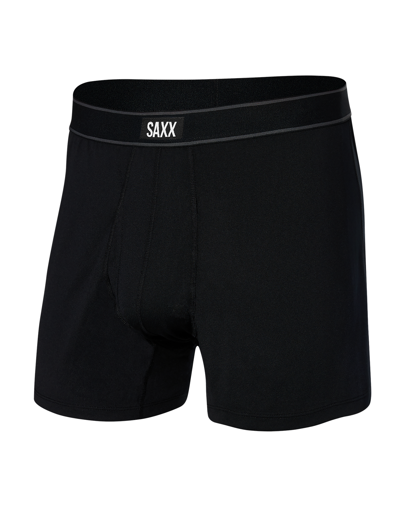 Daytripper Comfort Stretch Boxer Short - Black | SAXX Underwear