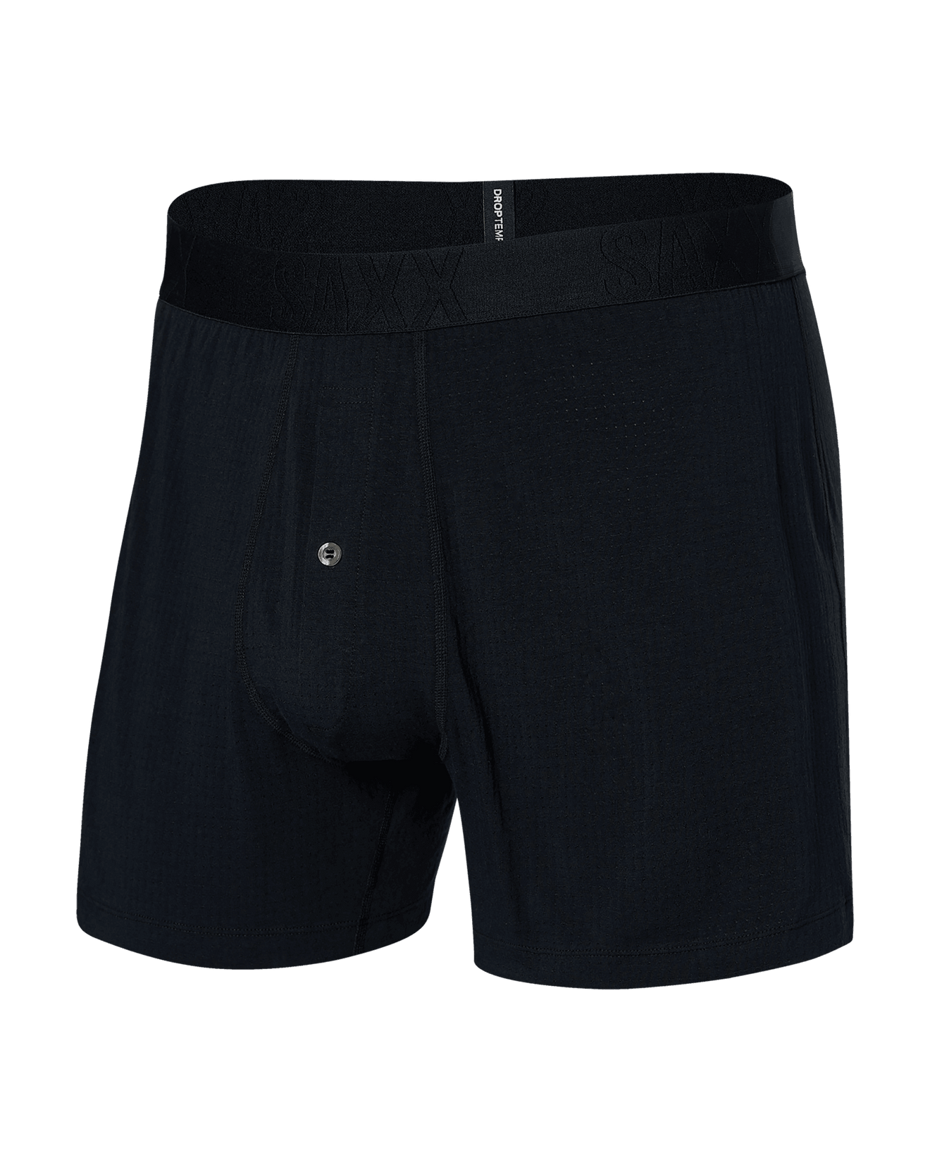 DropTemp® Cooling Sleep Boxer Short - Black | SAXX Underwear DropTemp® Cooling Sleep Boxer Short - Black | SAXX Underwear