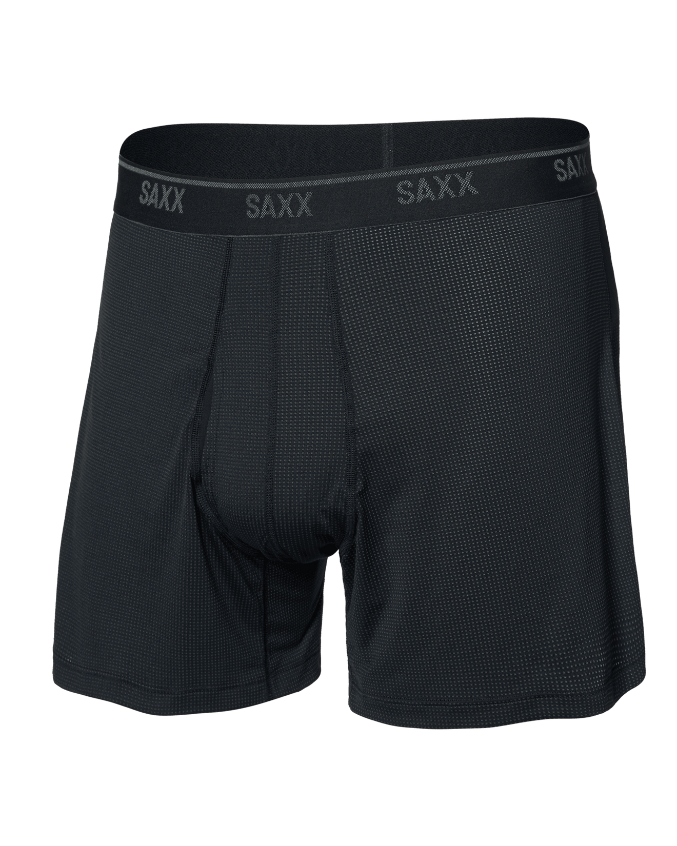 下着・アンダーウェア UMBX-SHAWNFIVEPACK-RG BOXER-SHORTS M Quest Quick-Dry Mesh Boxer Short - Black | SAXX Underwear