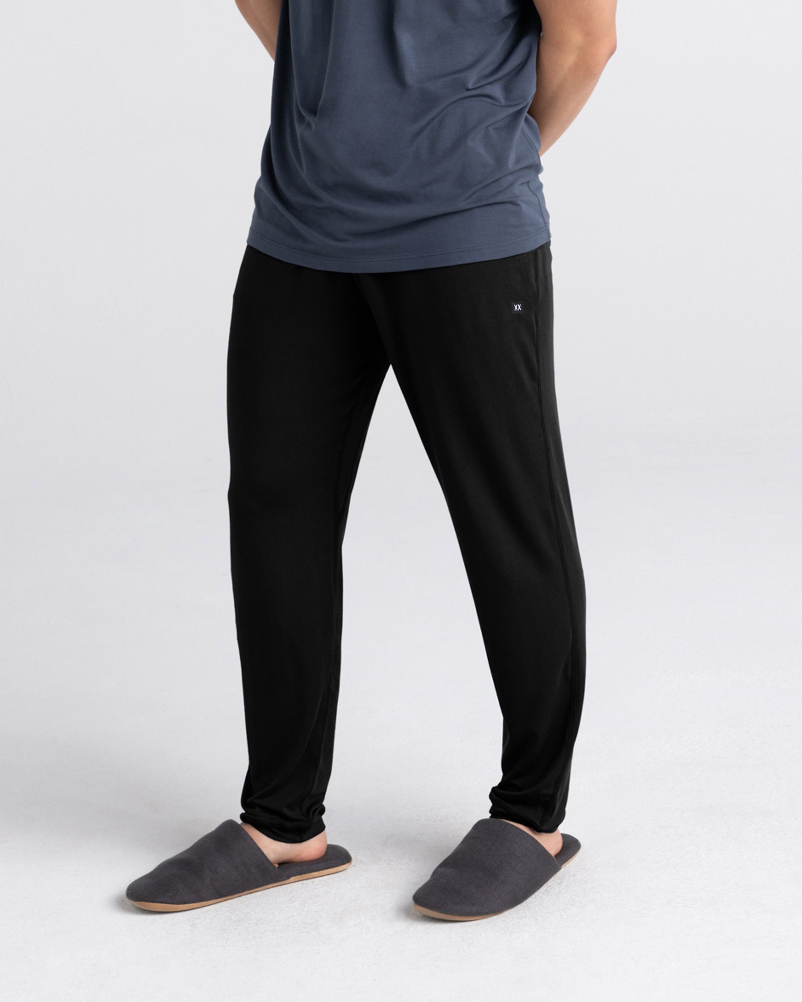 Front - Model wearing Snooze Pant in Black
