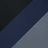 Fabric swatch with a diagonal stripe pattern on a black, blue, and gray background