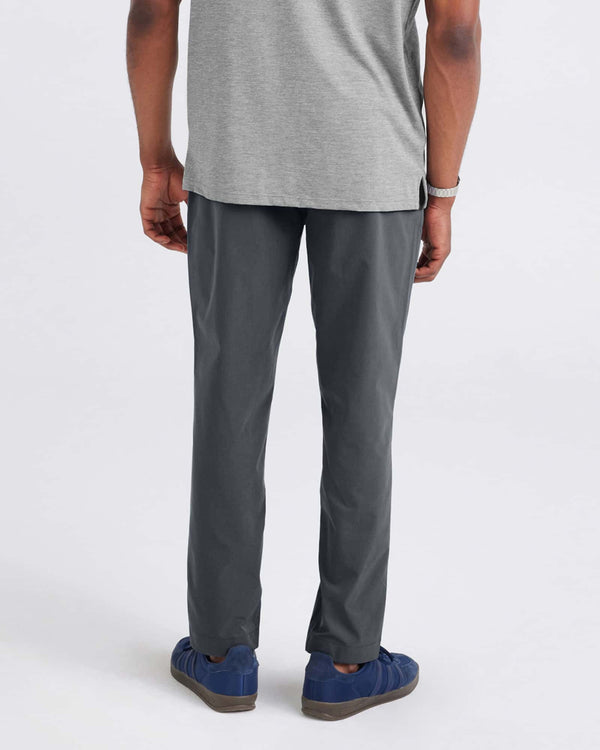 Back - Model wearing Go To Town Pant in Turbulence