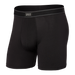 Front of Daytripper Boxer Brief Fly in Black
