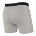 Back of Daytripper Boxer Brief Fly in Grey Heather