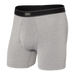 Front of Daytripper Boxer Brief Fly in Grey Heather
