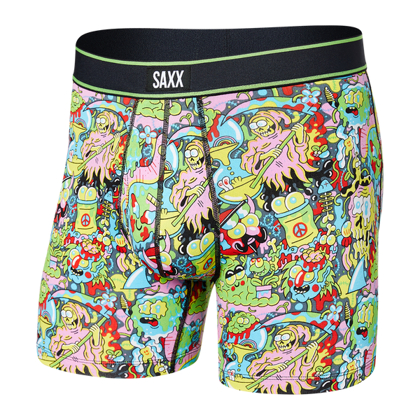 Front of Daytripper Boxer Brief in Kooks & Creeps- Multi