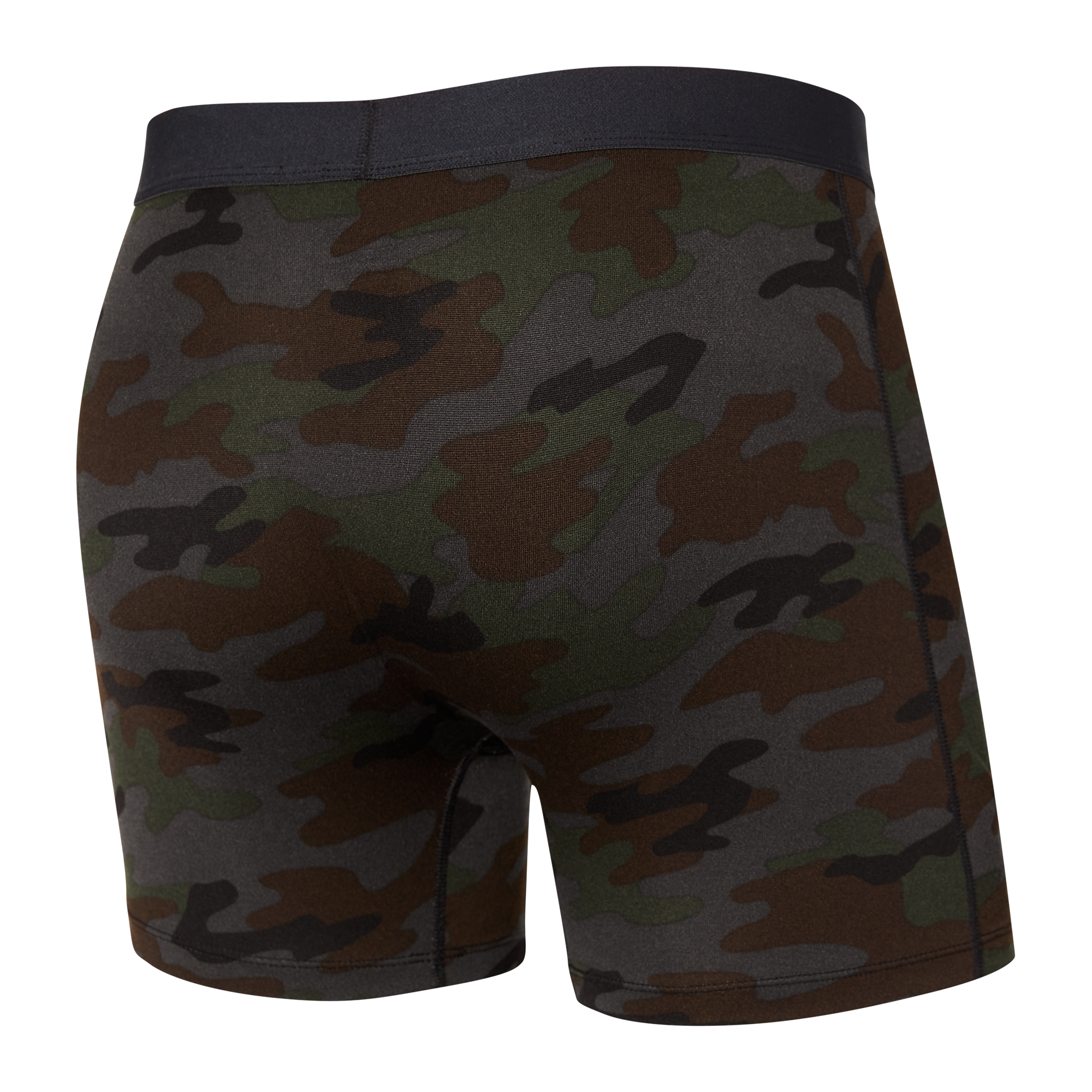 Back of Daytripper Boxer Brief Fly in Black Ops Camo